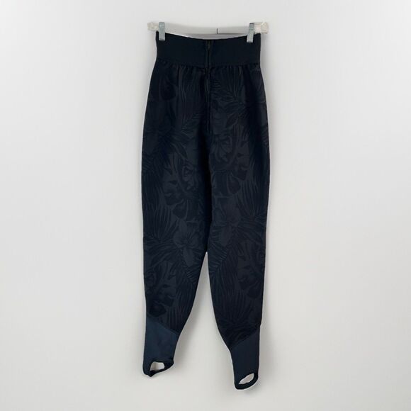 VTG Ski Pants Women M Stirrup Retro 80s 90s Base Layer Athletic Wear Wool Blend - Picture 2 of 12